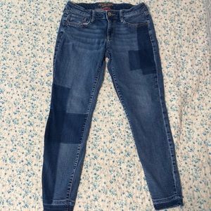 ARIZONA JEAN CO patch print jeans